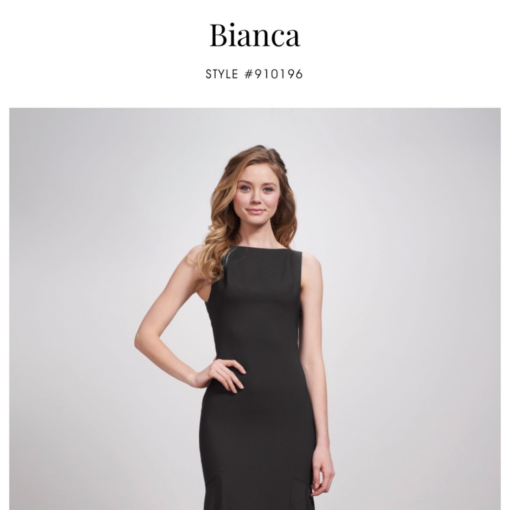Theia couture bridesmaid dress